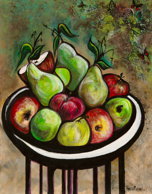 Nature's Whispers Apples & Pears UNFRAMED (Rectangle)